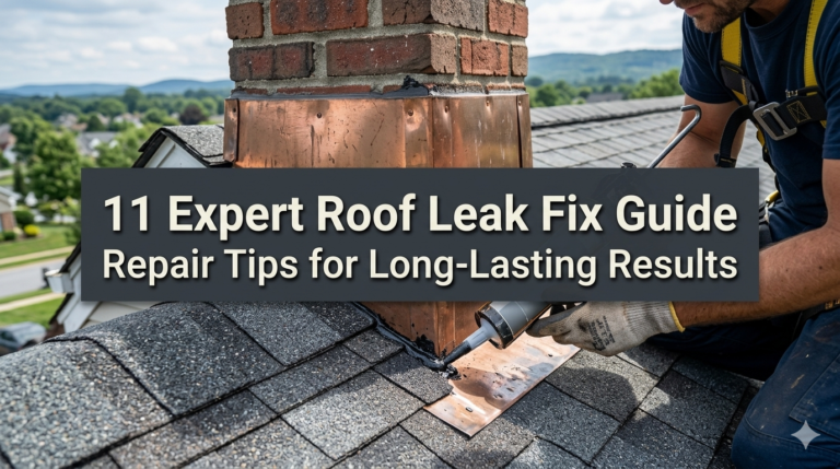 11 Expert Roof Leak Fix Guide Repair Tips for Long-Lasting Results