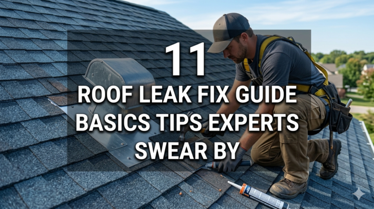 11 Roof Leak Fix Guide Basics Tips Experts Swear By