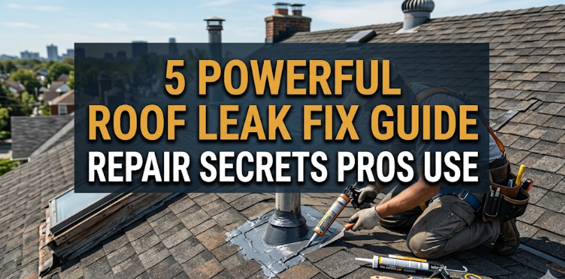Easy Roof Leak Fix Guide Repair Ideas 10