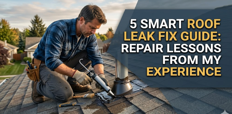 5 Smart Roof Leak Fix Guide Repair Lessons From My Experience