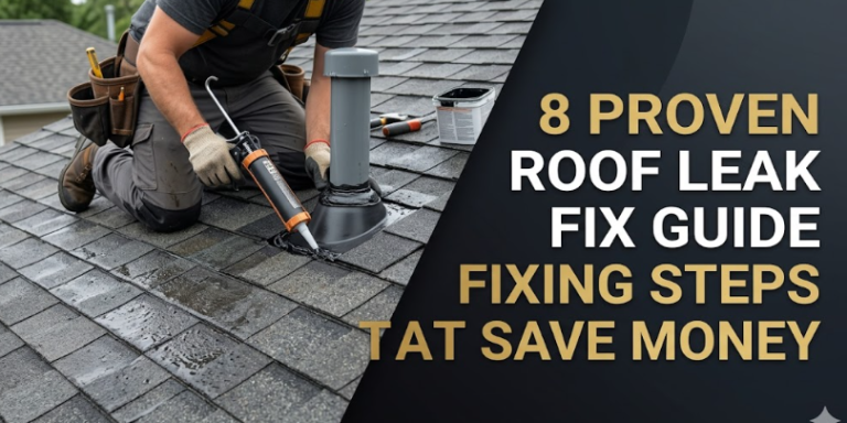 8 Proven Roof Leak Fix Guide Fixing Steps That Save Money