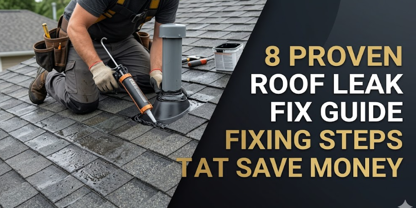 8 Proven Roof Leak Fix Guide Fixing Steps That Save Money