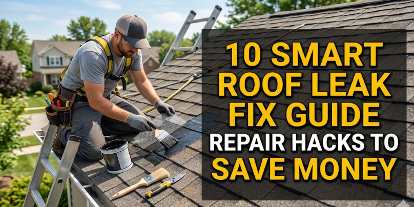 10 Smart Roof Leak Fix Guide Repair Hacks to Save Money