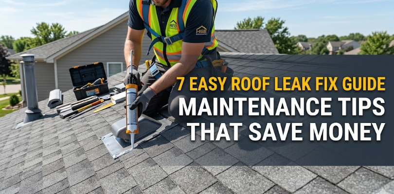 7 Easy Roof Leak Fix Guide Maintenance Tips That Save Money