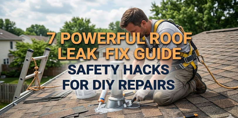 7 Powerful Roof Leak Fix Guide Safety Hacks for DIY Repairs
