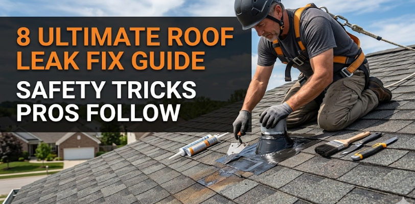 8 Ultimate Roof Leak Fix Guide Safety Tricks Pros Follow