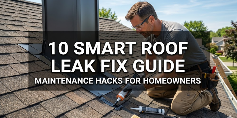 10 Smart Roof Leak Fix Guide Maintenance Hacks for Homeowners