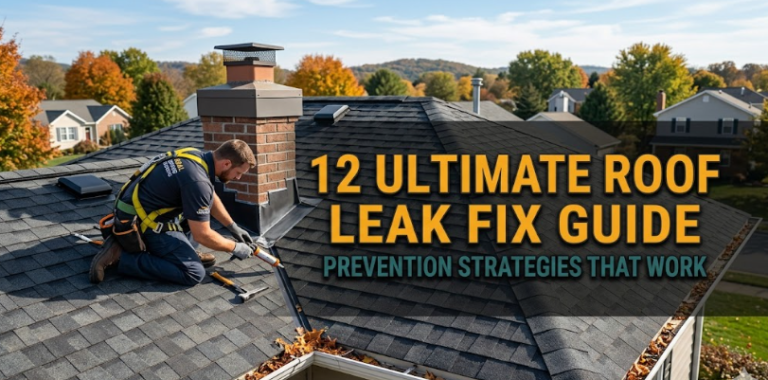 12 Ultimate Roof Leak Fix Guide Prevention Strategies That Work