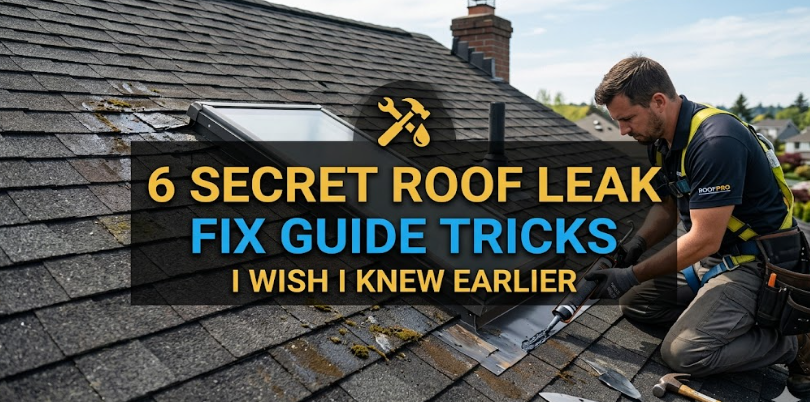 6 Secret Roof Leak Fix Guide Tricks I Wish I Knew Earlier