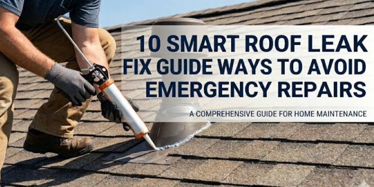 10 Smart Roof Leak Fix Guide Ways to Avoid Emergency Repairs
