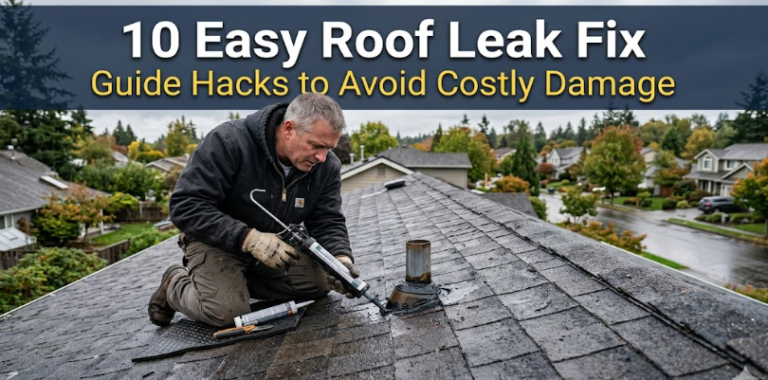 10 Easy Roof Leak Fix Guide Hacks to Avoid Costly Damage