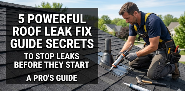 5 Powerful Roof Leak Fix Guide Secrets to Stop Leaks Before They Start
