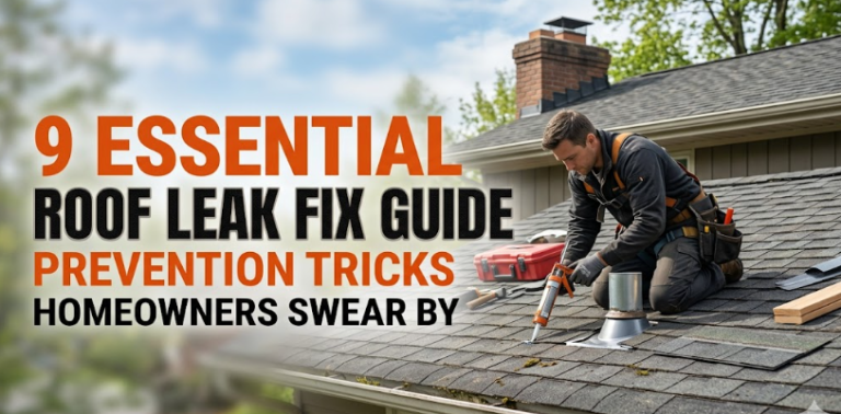 9 Essential Roof Leak Fix Guide Prevention Tricks Homeowners Swear By