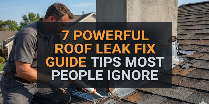 7 Powerful Roof Leak Fix Guide Tips Most People Ignore